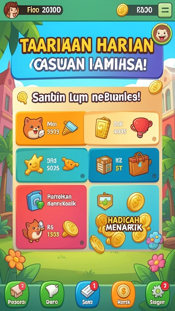 day777 - Beragam mini game yang menantang dan seru.