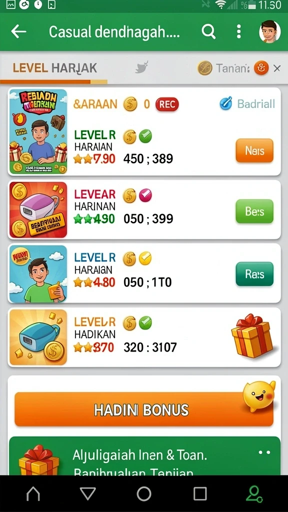 garuda999 - Tampilan antarmuka yang user-friendly.