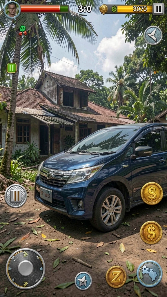 hr89 - Grafis lingkungan yang detail dan memukau.