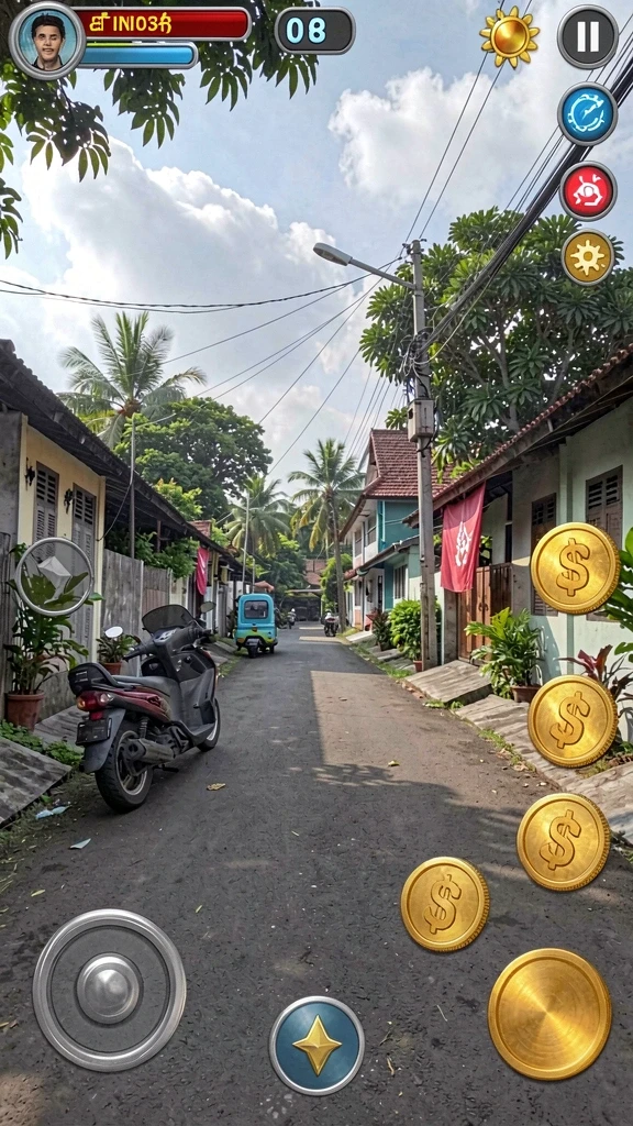jktplus - Aktivitas menarik di dalam permainan.