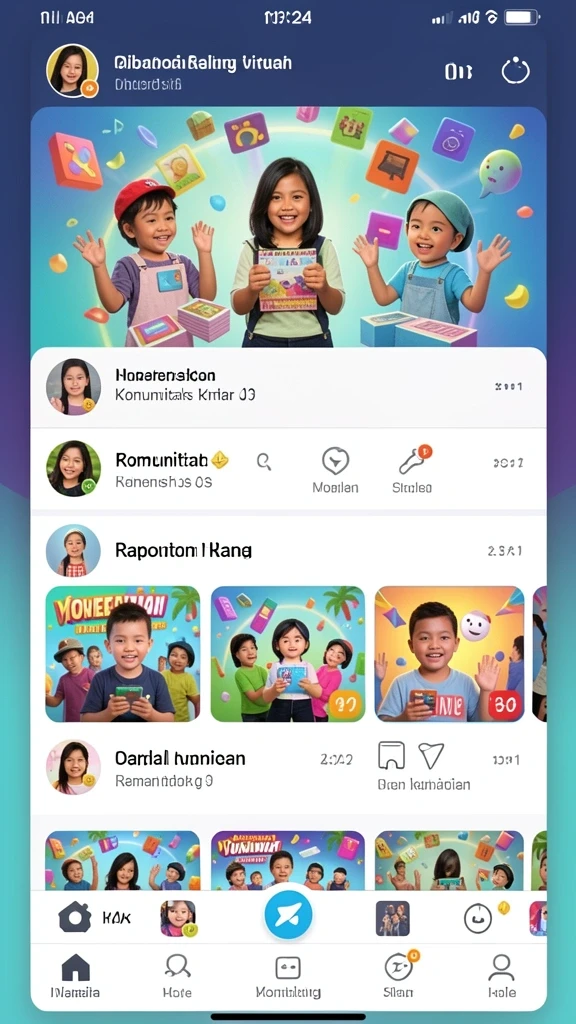 lusa777 - Tampilan antarmuka yang modern dan menarik.