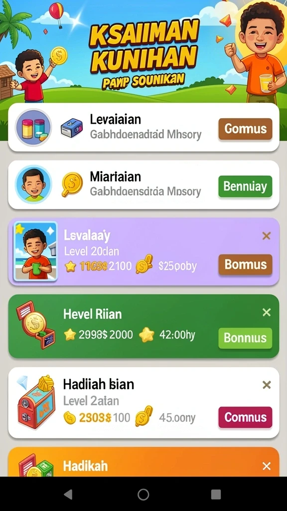 marina77 - Screenshot fitur multiplayer dengan teman-teman.