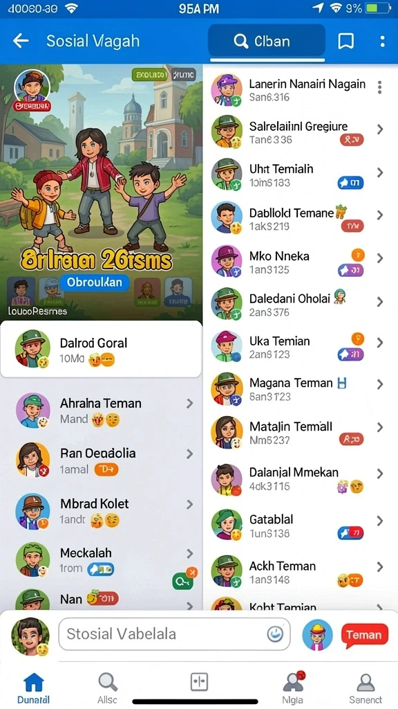 merdeka138 - Tampilan antarmuka pengguna yang intuitif.