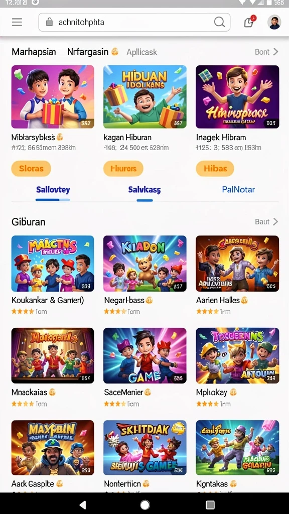 ratudewi - Latar belakang grafis yang kaya dan detail.