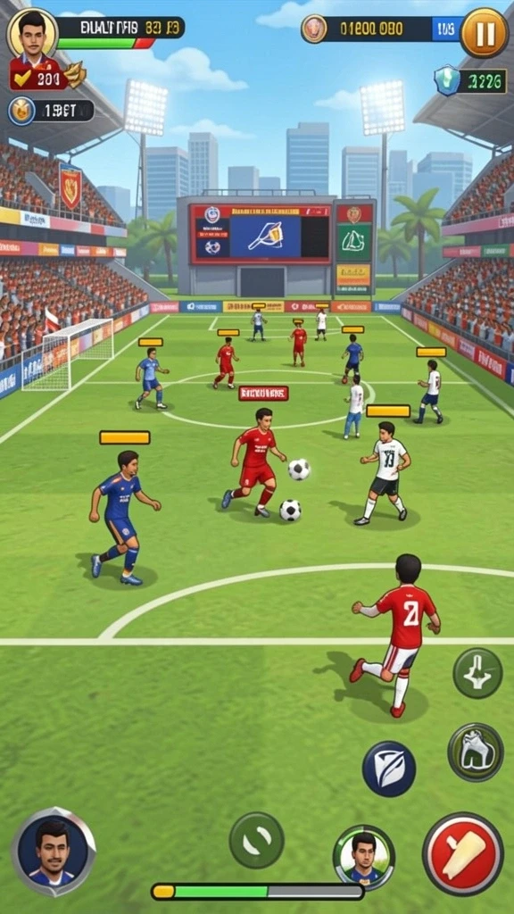 vc55 - Screenshot menampilkan tampilan awal permainan VC55 yang menarik.
