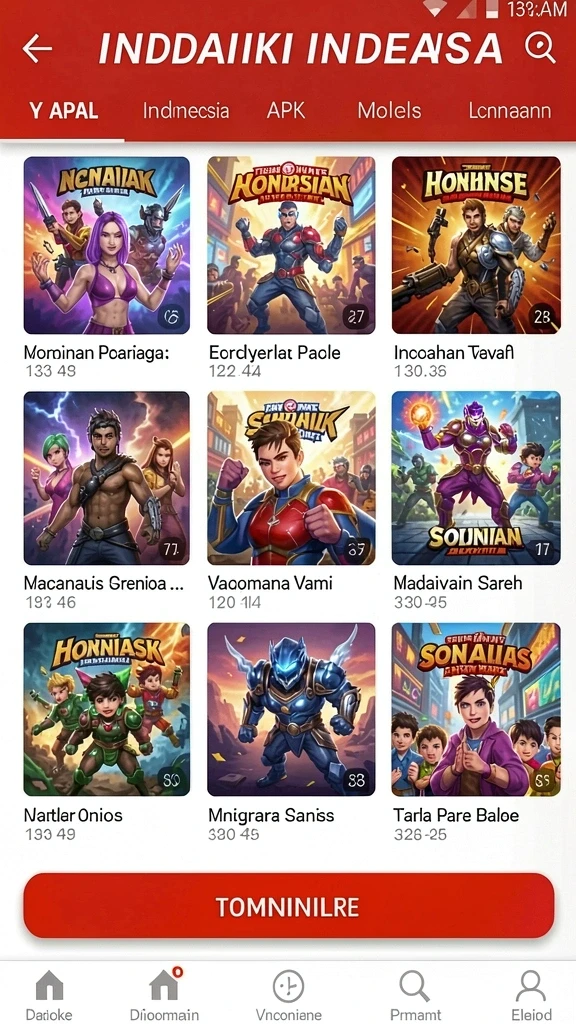 zk7 - Visual dunia game yang memukau dan berwarna-warni.